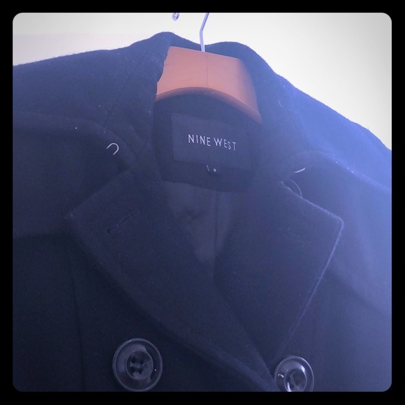 Womens Nine West Wool blend Coat Black
Size 2 - Picture 1 of 8